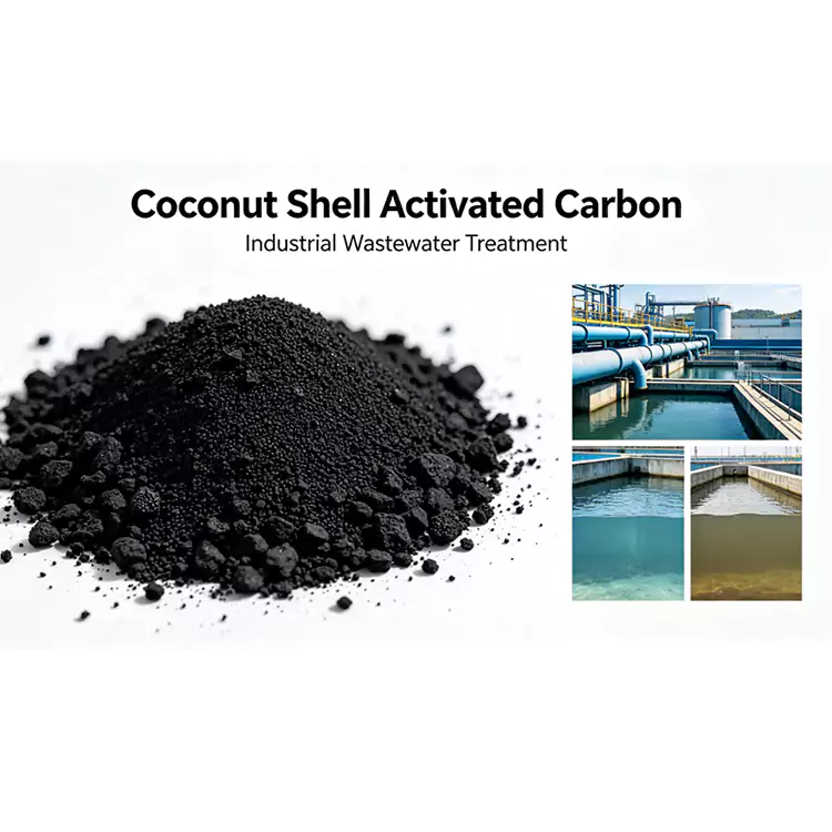 Επεξεργασία Βιομηχανικών Λυμάτων Coconut Shell Carbon