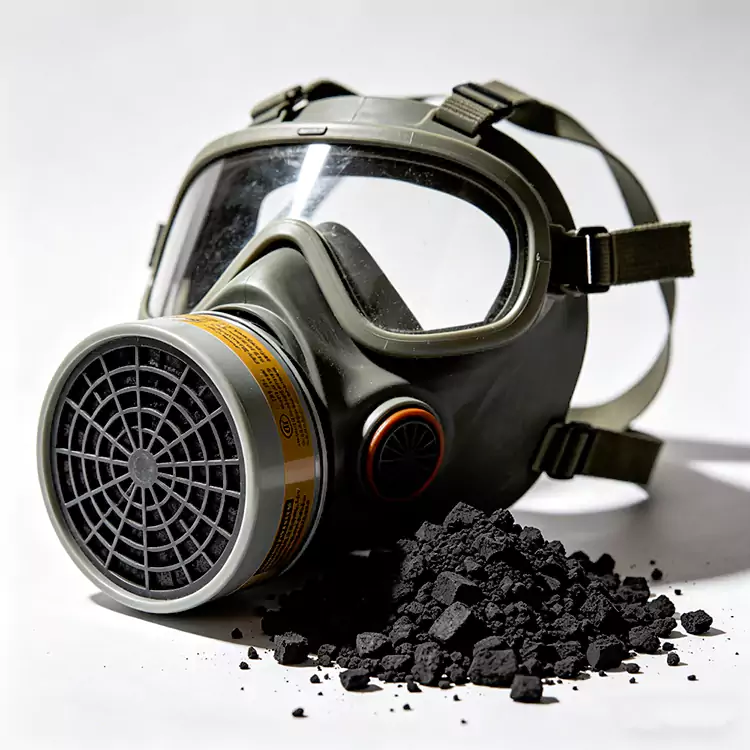 Αναπνευστήρας και μάσκα αερίου Carbon